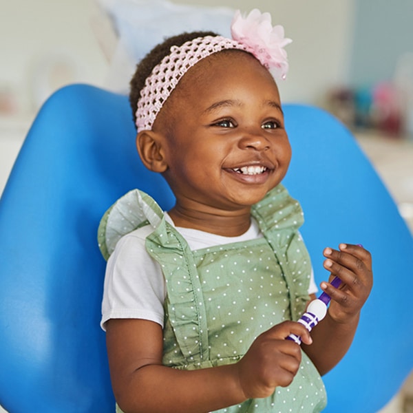 Child In Dental Chair Photo Sq